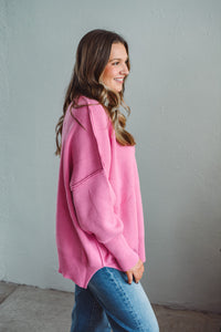 Sophia Pink Sweater