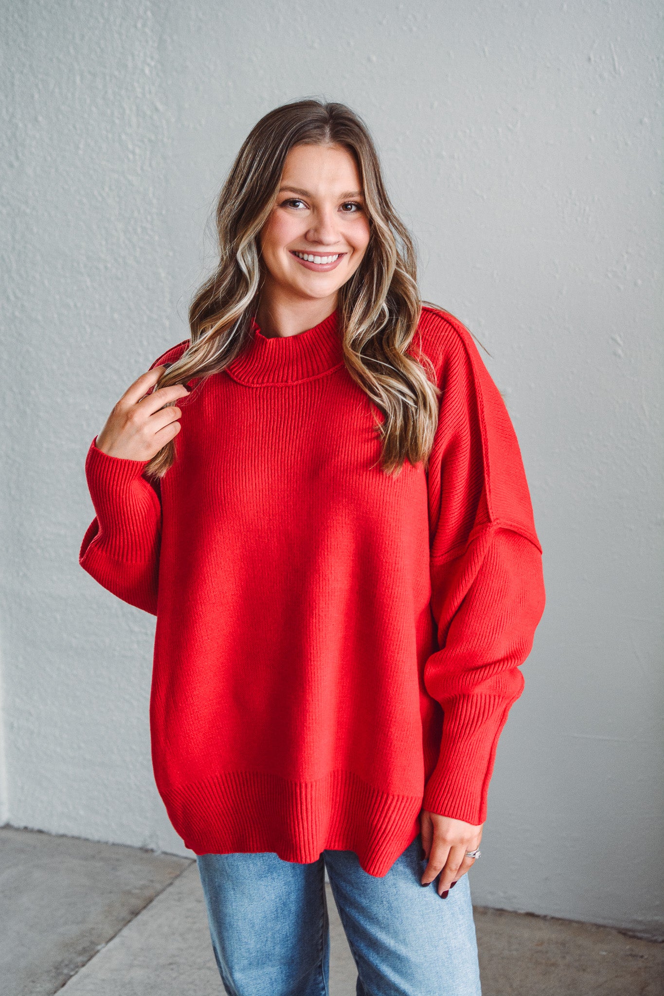 Sophia Ruby Sweater