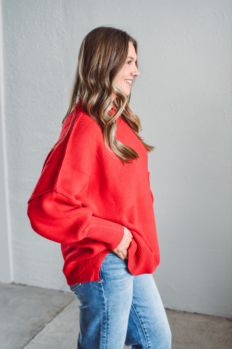 Sophia Ruby Sweater
