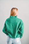 Olivia Green Half Zip
