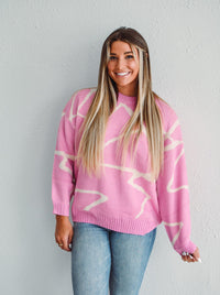 Pink Canvas Sweater