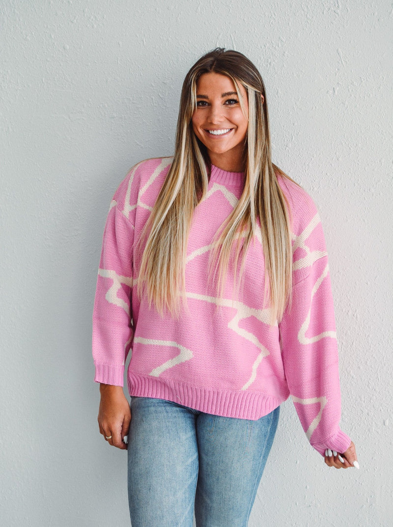 Pink Canvas Sweater