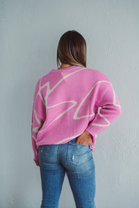 Pink Canvas Sweater