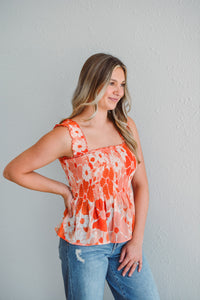 Dreamsicle Smock Top