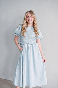 Maribel Striped dress