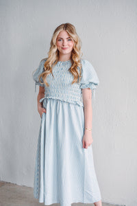 Maribel Striped dress