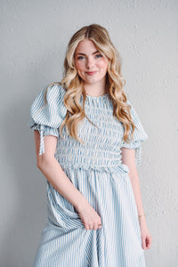 Maribel Striped dress