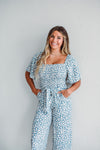 Dusty Blue Jumpsuit