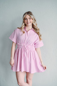 Sugar Stripe Pink Dress
