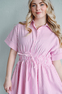 Sugar Stripe Pink Dress