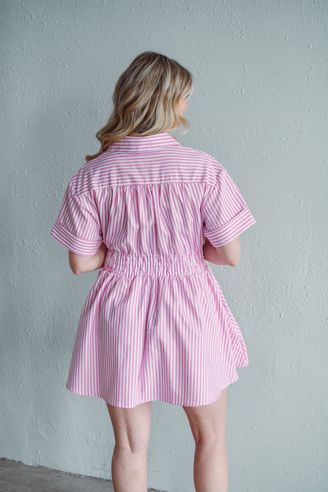 Sugar Stripe Pink Dress
