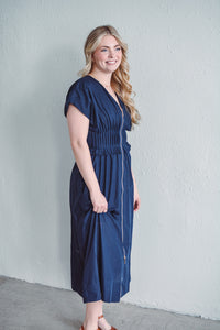 Vivianne Navy Dress