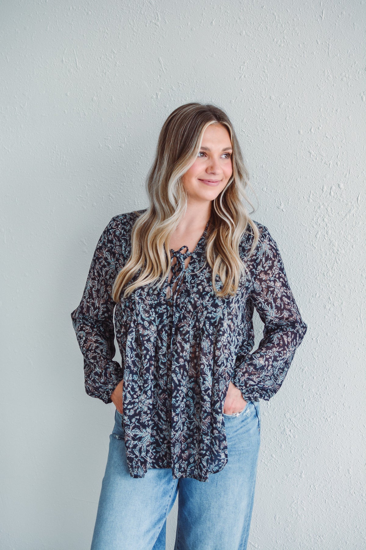 Passionate Paisley Top