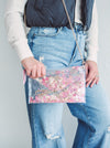 Pink Confetti  Clutch