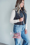 Pink Confetti  Clutch