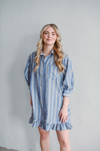 Saltwater Stripe Dress