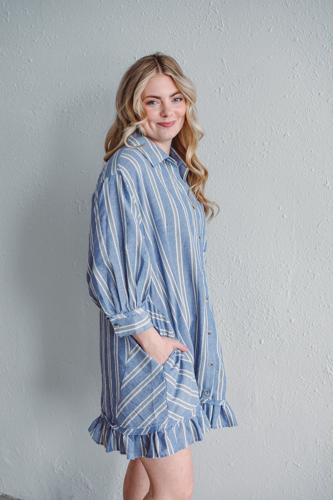 Saltwater Stripe Dress