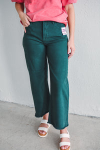 Evergreen Wide Leg Pant