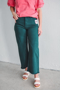 Evergreen Wide Leg Pant