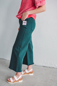 Evergreen Wide Leg Pant