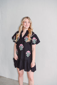 Midnight Garden Dress