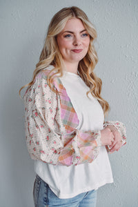 Eden Plaid Top