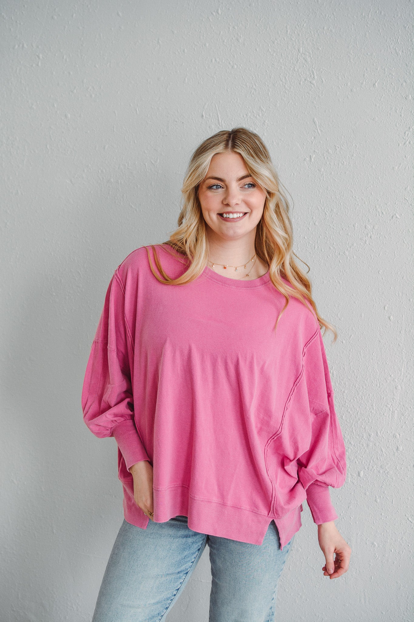 Sunday Soft Pink Top