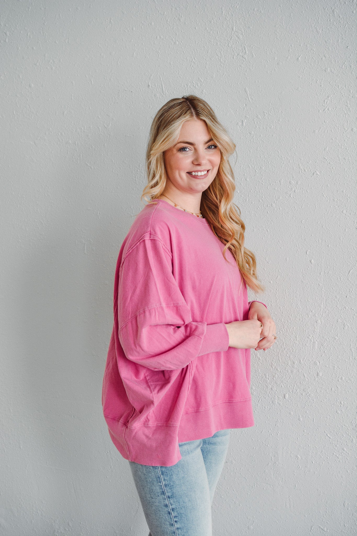 Sunday Soft Pink Top