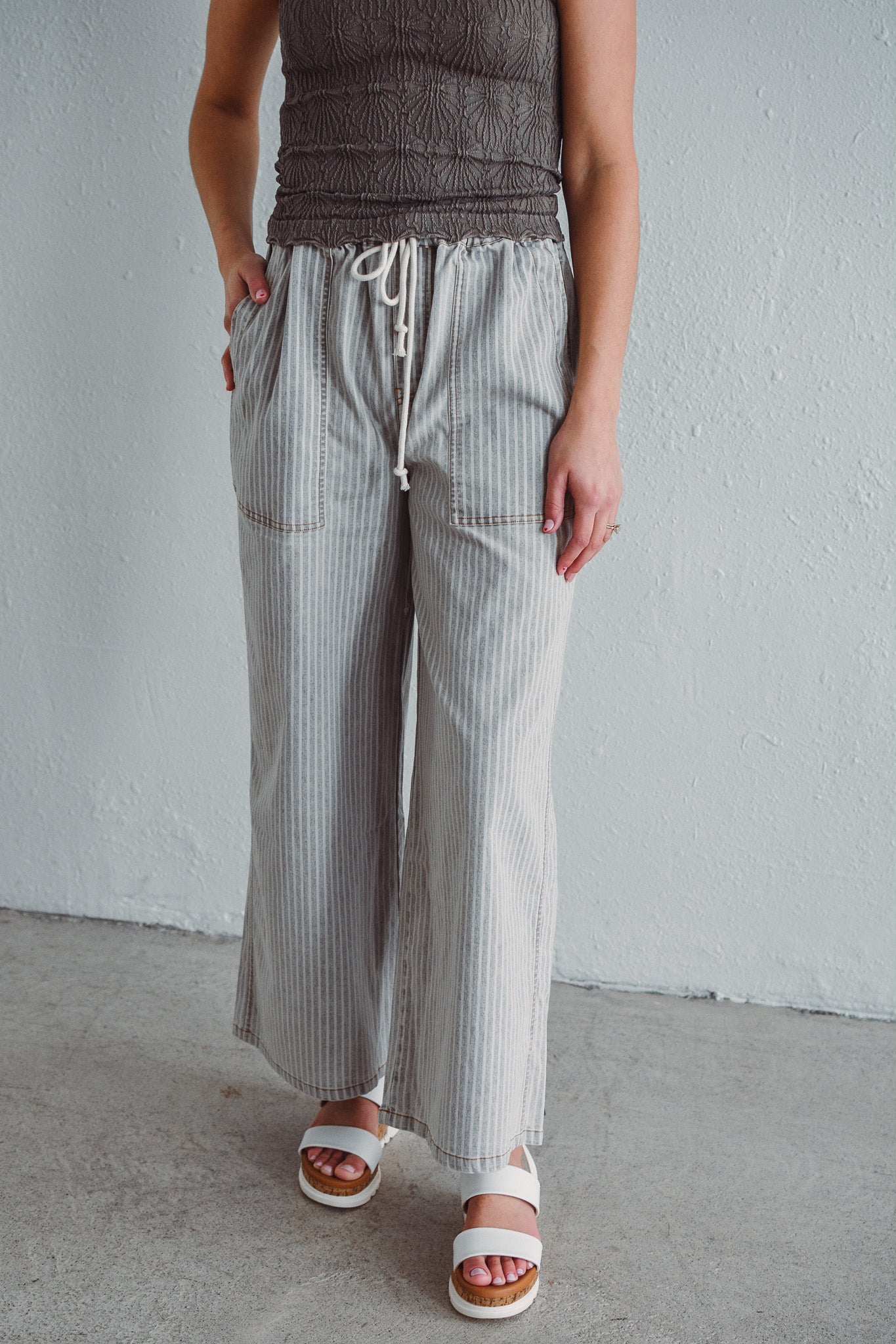 Sunwashed Black Pants