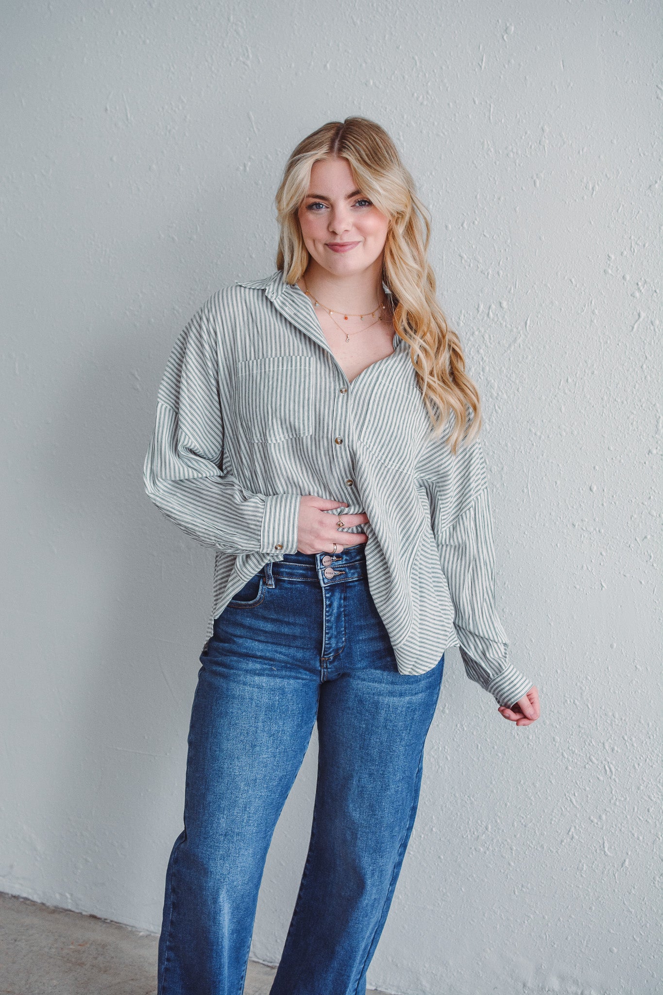 Breezewalk Green Blouse