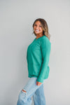 Green Viscose Sweater