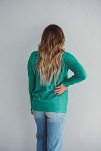 Green Viscose Sweater