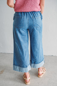 Bow Denim Pants