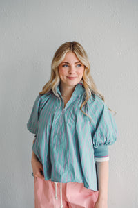 Harbor Club Mint Top