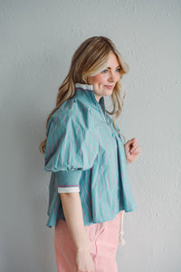 Harbor Club Mint Top