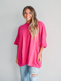 Magenta Everyday Tee