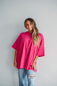 Magenta Everyday Tee