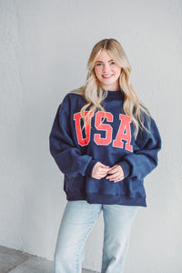 USA Reversible Mock Neck