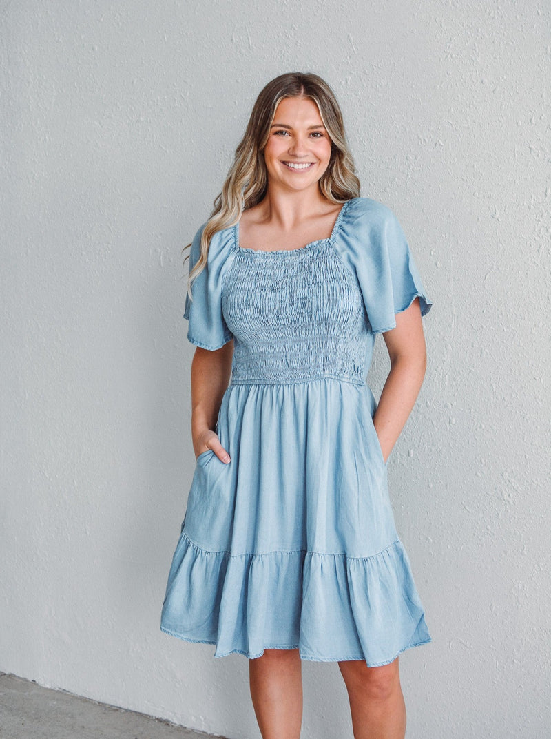 Let's Go Line Dance Dress Small