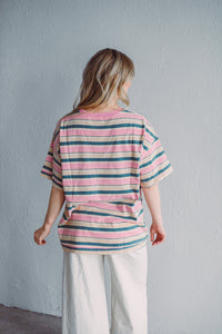Desert Pink Denim Tee