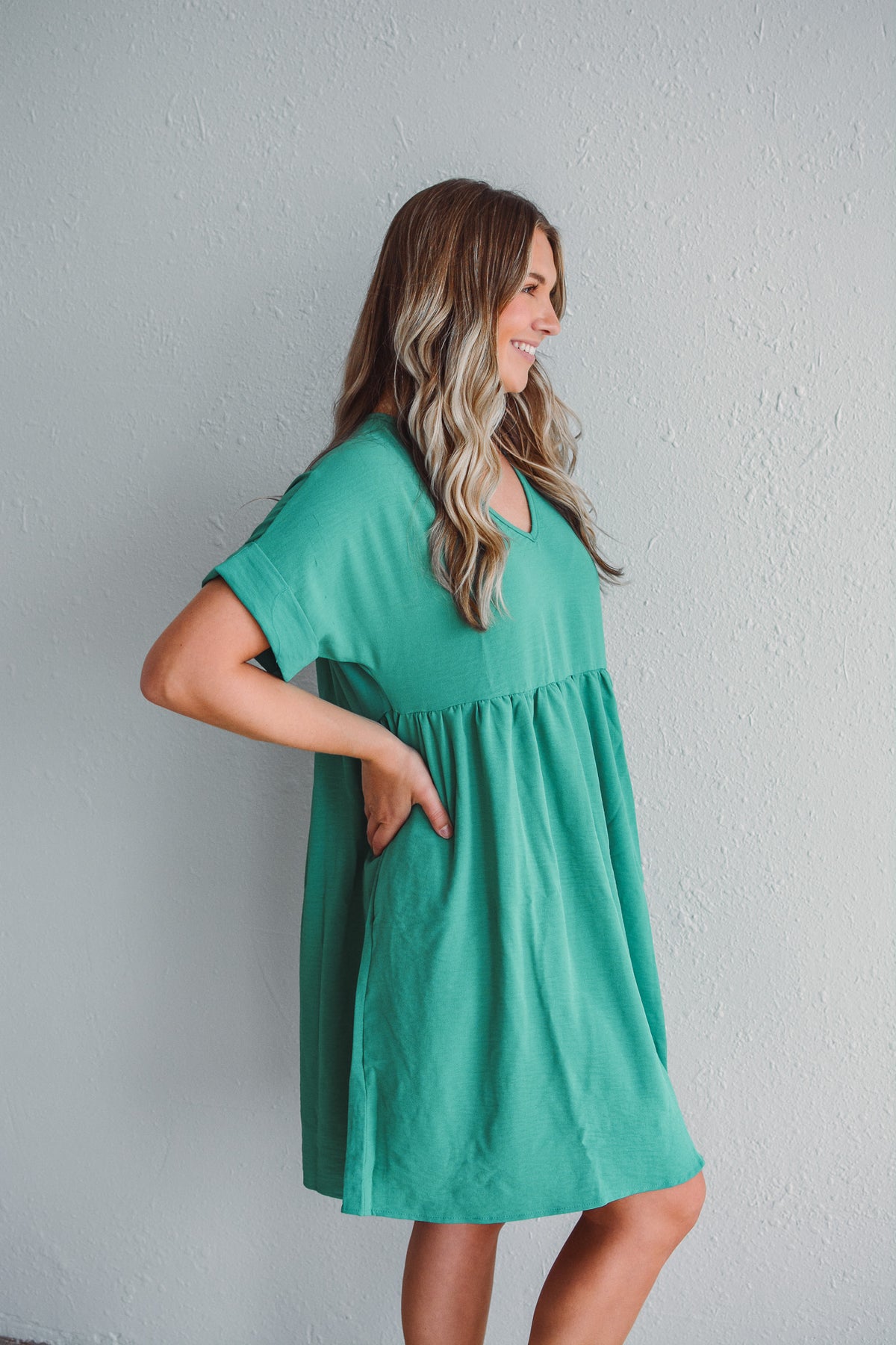 Just So Jade Dress