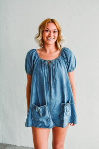 Darlin' Denim Romper
