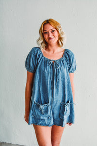 Darlin' Denim Romper