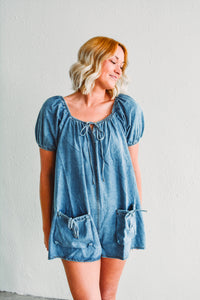 Darlin' Denim Romper