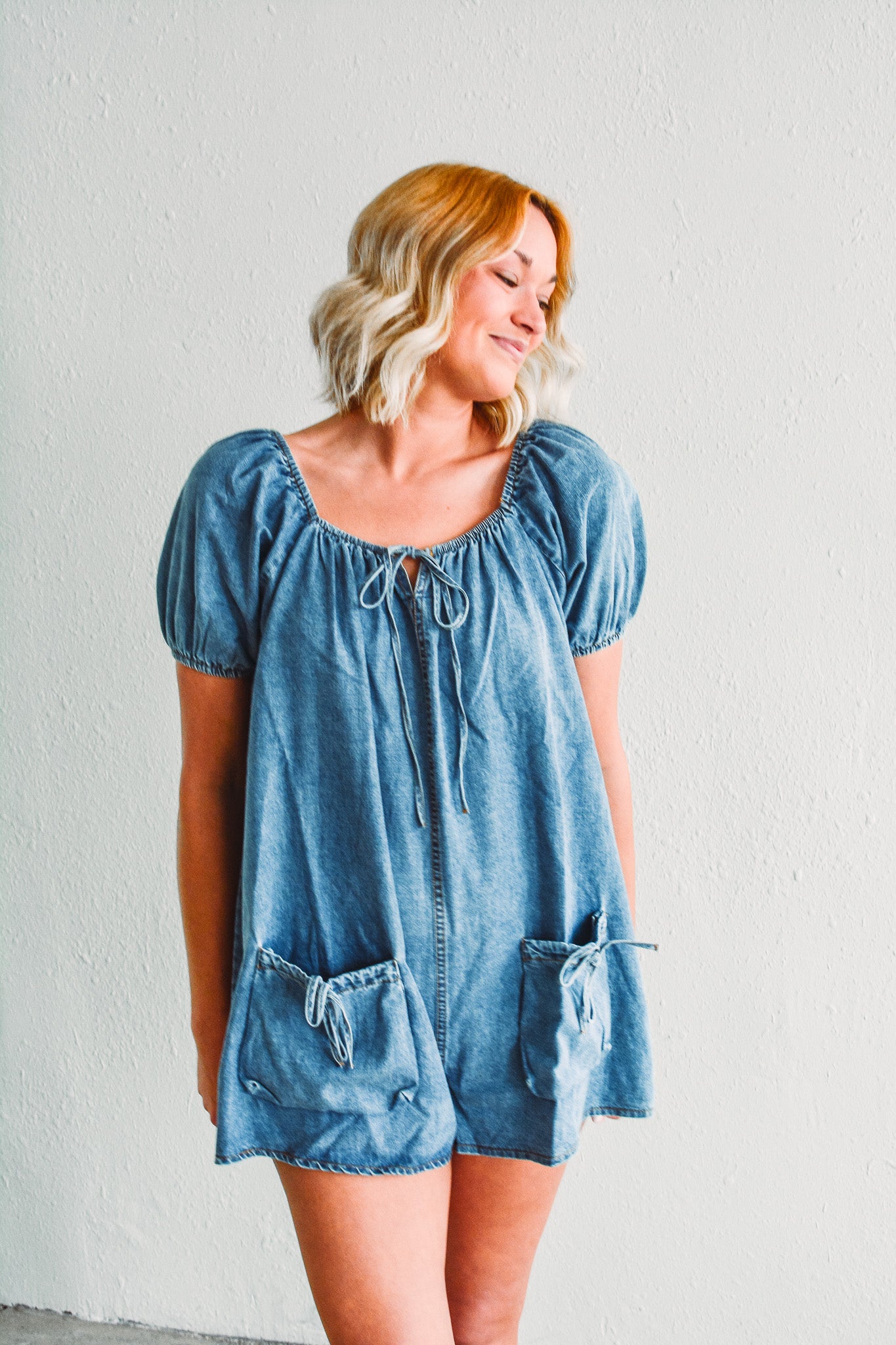 Darlin' Denim Romper