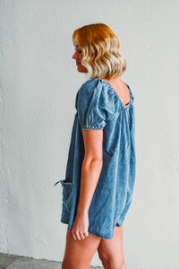 Darlin' Denim Romper