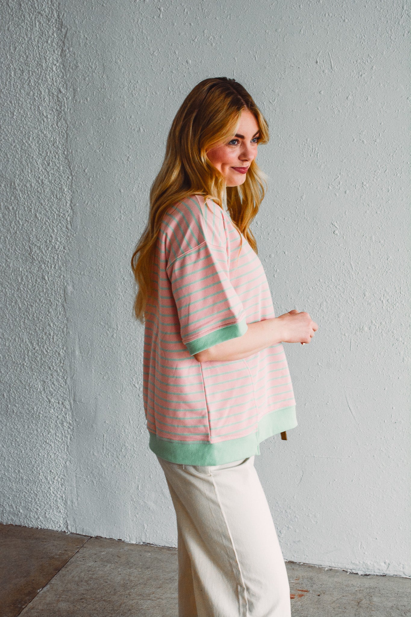 Breezy Days Top Pink