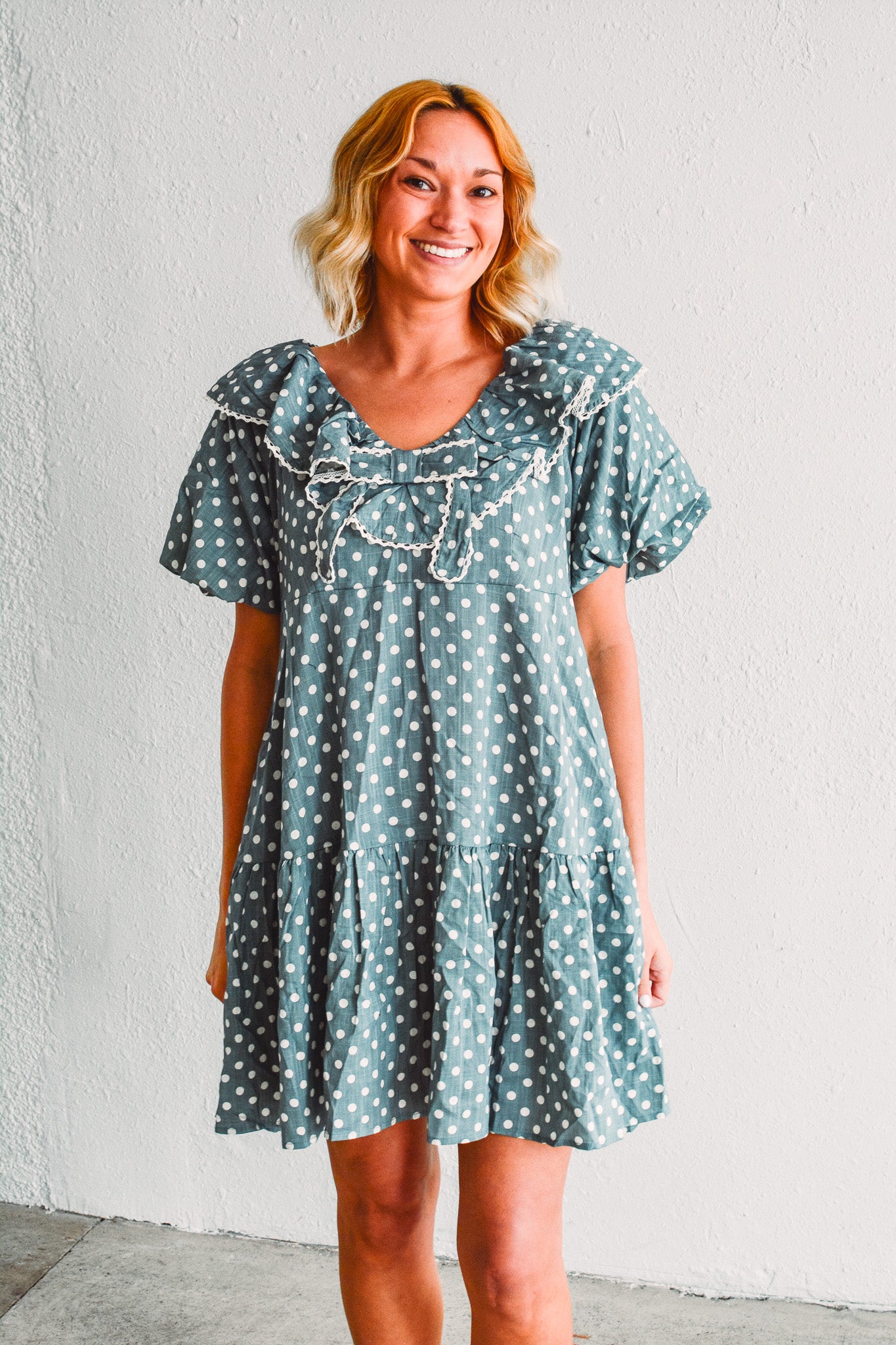 Seaside Dot Dress
