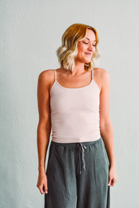 Polka Dot Strap Cami