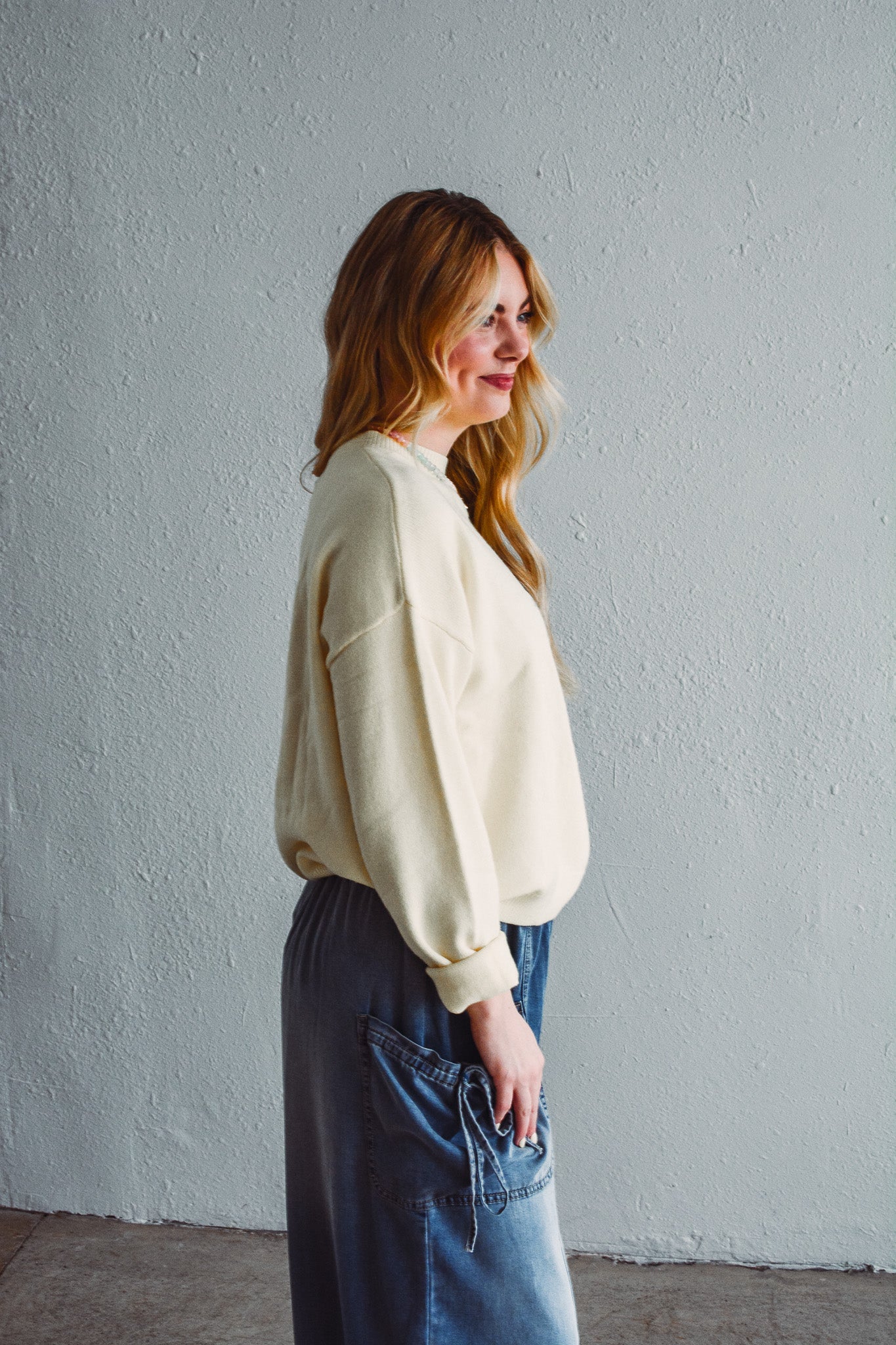 Blueberry Bushel Sweater